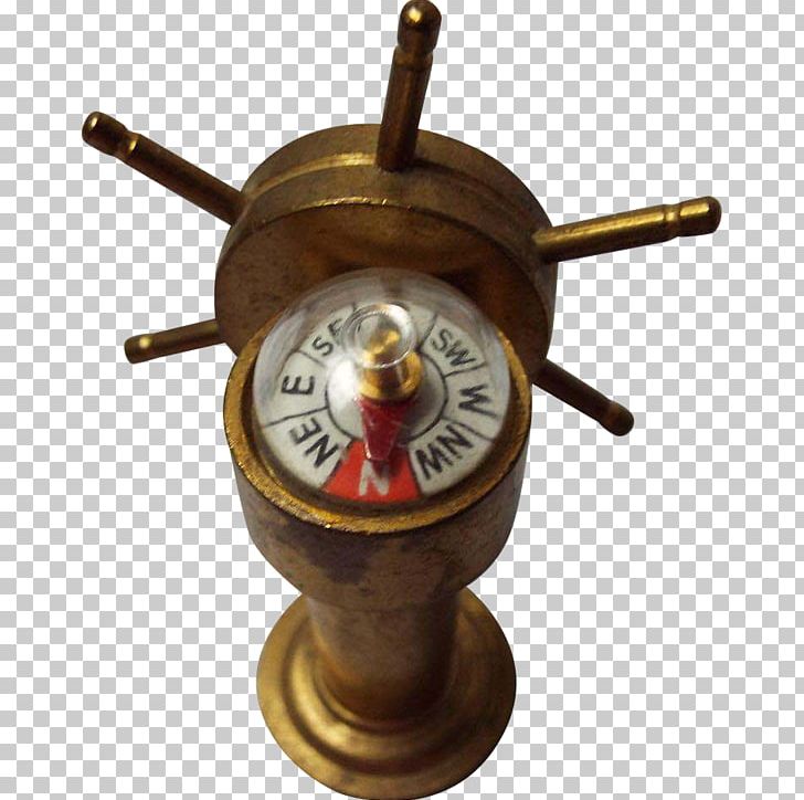 Brass Ship's Wheel Binnacle Compass PNG, Clipart,  Free PNG Download