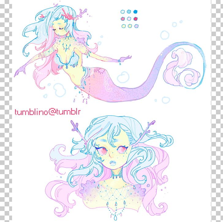 How to draw Seira  Anime Mermaid  My How To Draw