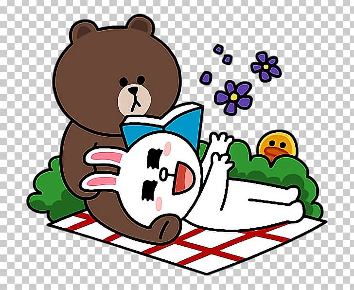 Line Friends LINE BROWN FARM Bear PNG, Clipart, Area, Artwork, Bear, Brown Cony, Cony Free PNG Download