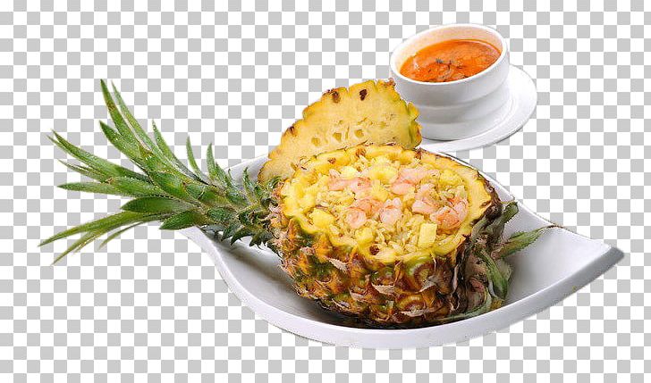 Pineapple Thai Cuisine Vegetarian Cuisine European Cuisine Fried Rice PNG, Clipart, Ananas, Auglis, Boluo Fan, Brown Rice, Cuisine Free PNG Download