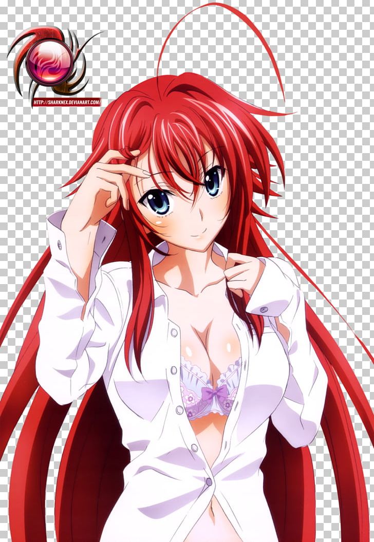Rias Gremory High School DxD Anime Manga PNG, Clipart, Animation, Anime, Black Hair, Brown Hair, Cartoon Free PNG Download