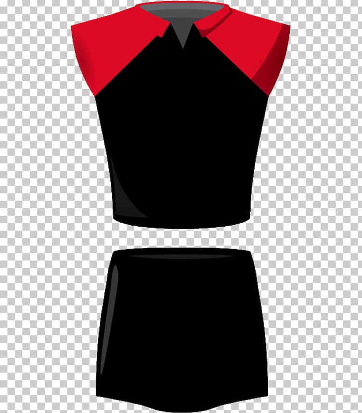Netball T-shirt Crew Neck Dress Kit PNG, Clipart, Black, Color, Crew Neck, Dress, Joint Free PNG Download