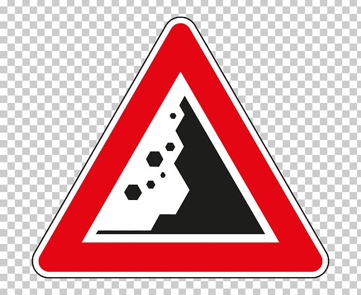 Traffic Sign Rockfall Warning Sign Safety PNG, Clipart, Angle, Area, Cliff, Hazard, Line Free PNG Download