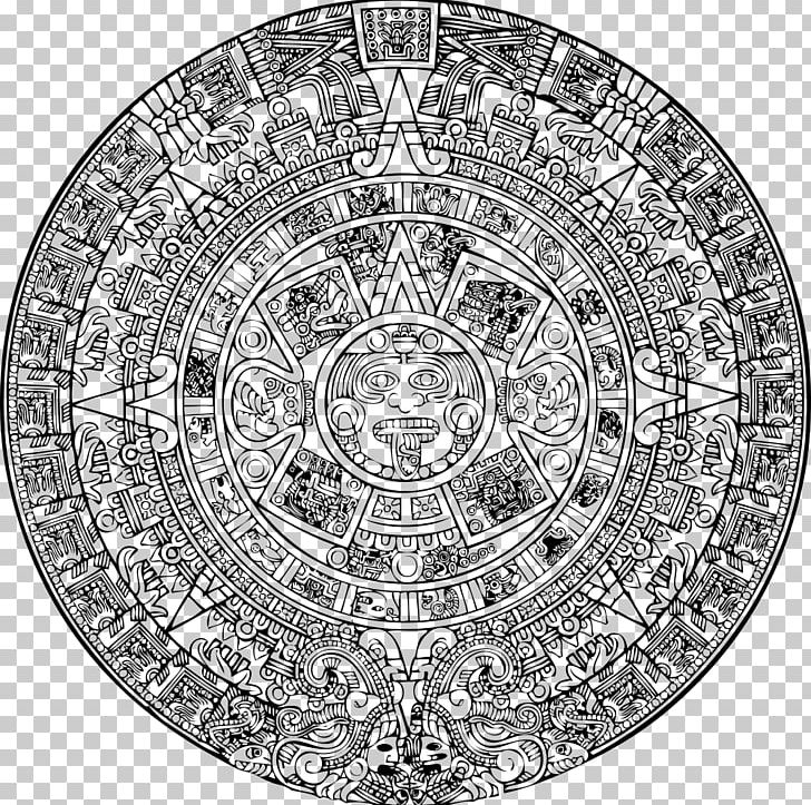 Aztec Calendar Stone Maya Civilization Mesoamerica PNG, Clipart, Aztec, Aztec Calendar, Aztec Calendar Stone, Aztec Religion, Aztec Society Free PNG Download