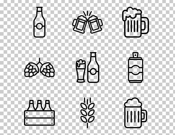 Computer Icons Icon Design PNG, Clipart, Angle, Area, Beer, Black, Black And White Free PNG Download