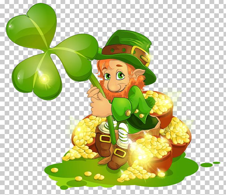 Saint Patrick's Day Leprechaun Shamrock Lettering PNG, Clipart, Fictional Character, Food, Fourleaf Clover, Fruit, Happiness Free PNG Download
