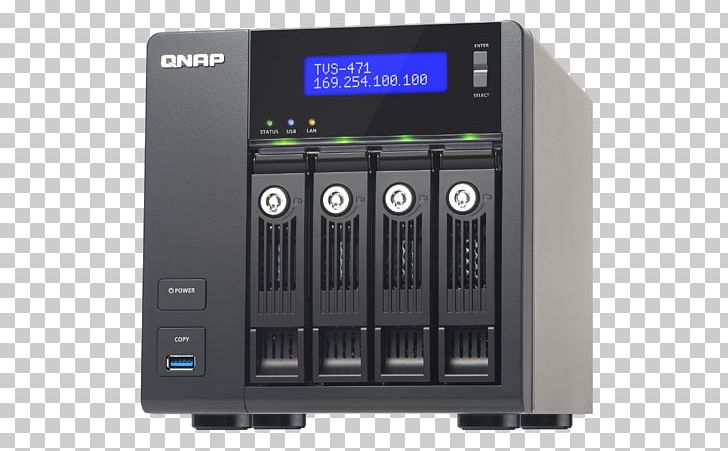 Network Storage Systems QNAP TS-453 Pro QNAP TVS-471 QNAP TS-453A QNAP NAS TS-453B-4G 4-Bay PNG, Clipart, Audio Equipment, Computer, Data Storage, Electronic Device, Electronics Free PNG Download