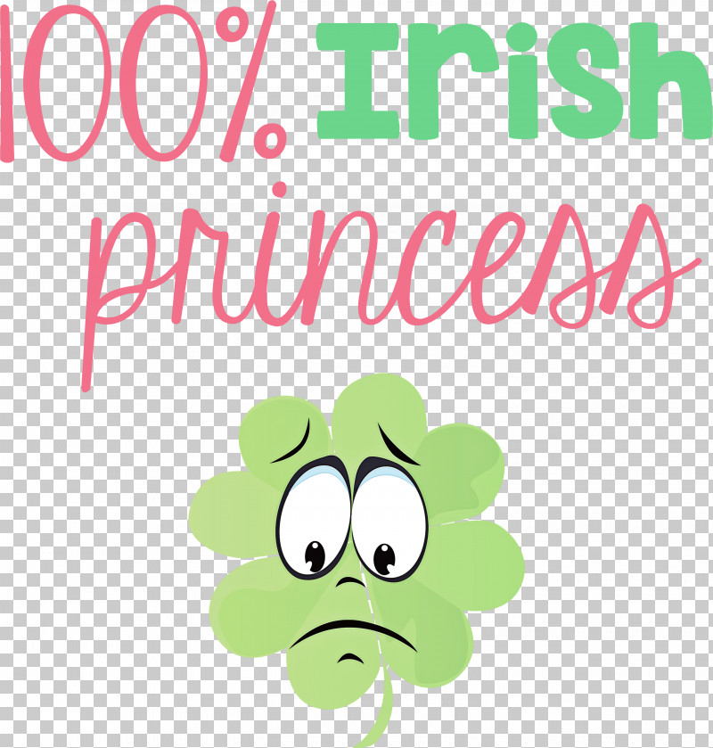 Irish Princess St Patricks Day Saint Patrick PNG, Clipart, Cartoon, Happiness, Irish Princess, Leaf, Logo Free PNG Download