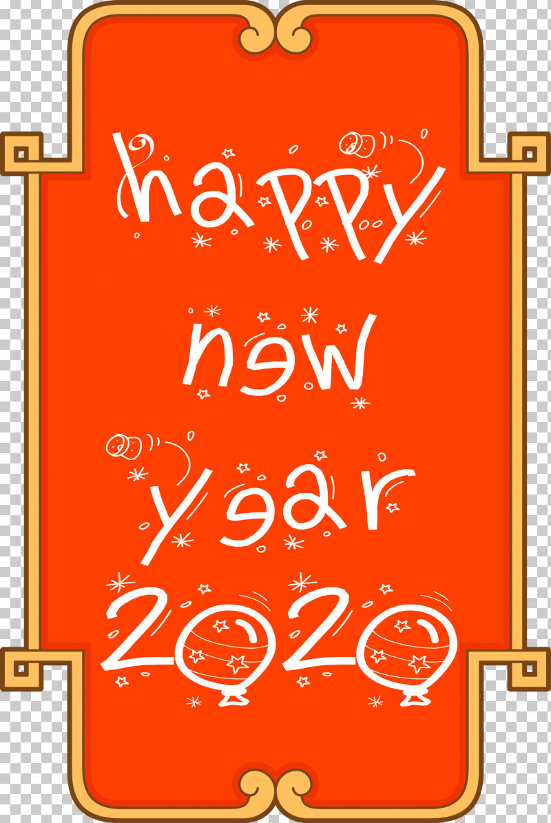Happy New Year 2020 New Years 2020 2020 PNG, Clipart, 2020, Happy New Year 2020, Line, New Years 2020, Rectangle Free PNG Download