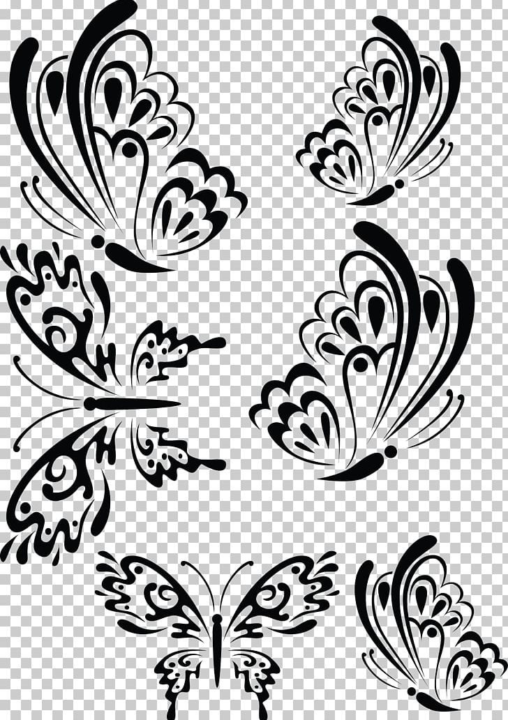 Black And White Stencil Butterfly Drawing PNG, Clipart, Area, Art, Artwork, Black, Brush Footed Butterfly Free PNG Download