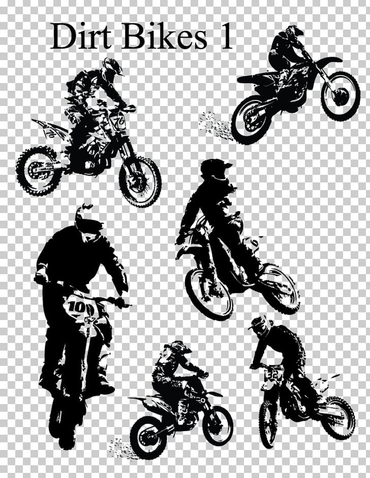 Freestyle Motocross Motorcycle Wall Decal PNG, Clipart, Automotive Design, Black And White, Cars, Decal, Dirt Bike Free PNG Download