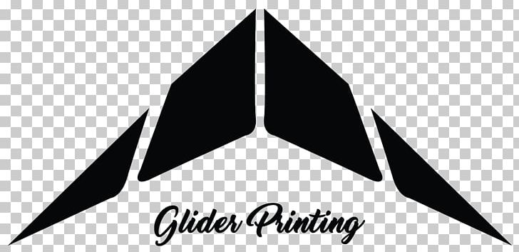 Logo Hang Gliding Glider Aircraft PNG, Clipart, Aircraft, Angle, Black, Black And White, Brand Free PNG Download