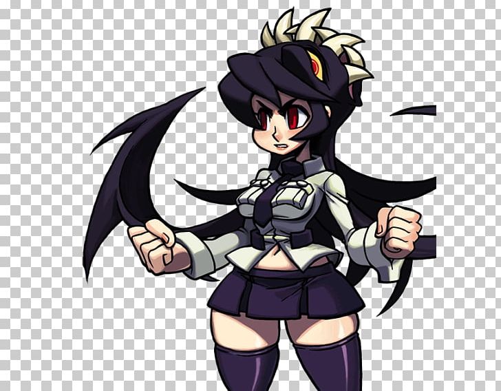 Skullgirls Video Game Fighting Game Wiki Giant Bomb PNG, Clipart, Anime, Black Hair, Character, Costume, Demon Free PNG Download