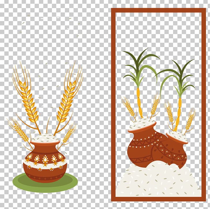 Thai Pongal Rice Pineapple PNG, Clipart, Ananas, Birthday Card, Bromeliaceae, Business Card, Card Vector Free PNG Download