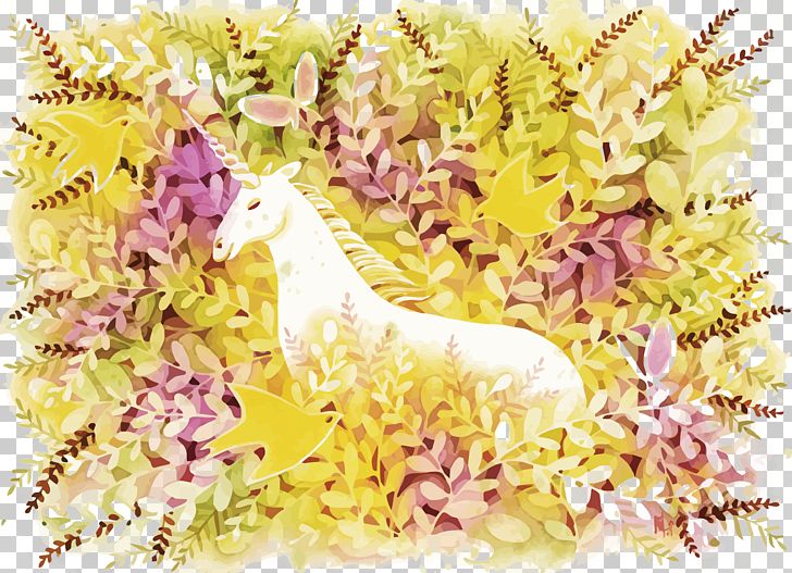 Unicorn Fairy Tale Watercolor Painting Illustration PNG, Clipart, Book Illustration, Cartoon Unicorn, Cute Unicorn, Deviantart, Dream Free PNG Download