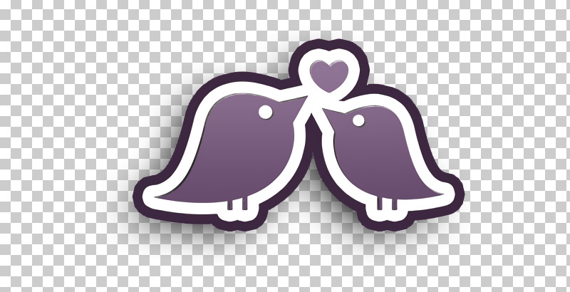 Bird Icon Love Is In The Air Icon Animals Icon PNG, Clipart, Animals Icon, Bird Icon, Butterflies, Couple Of Love Birds Icon, Lavender Free PNG Download