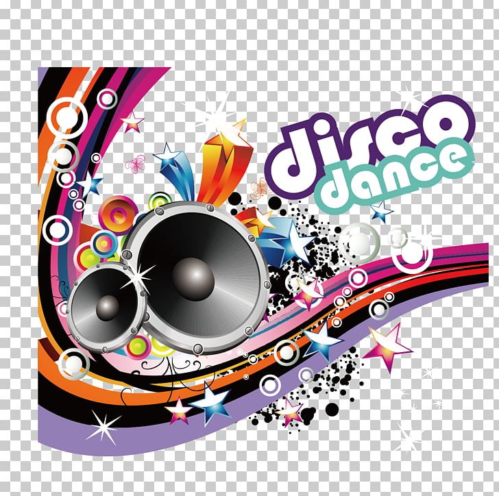 Disco Dance Music PNG, Clipart, Circle, Creative Vector, Dance, Decorative Elements, Disc Jockey Free PNG Download