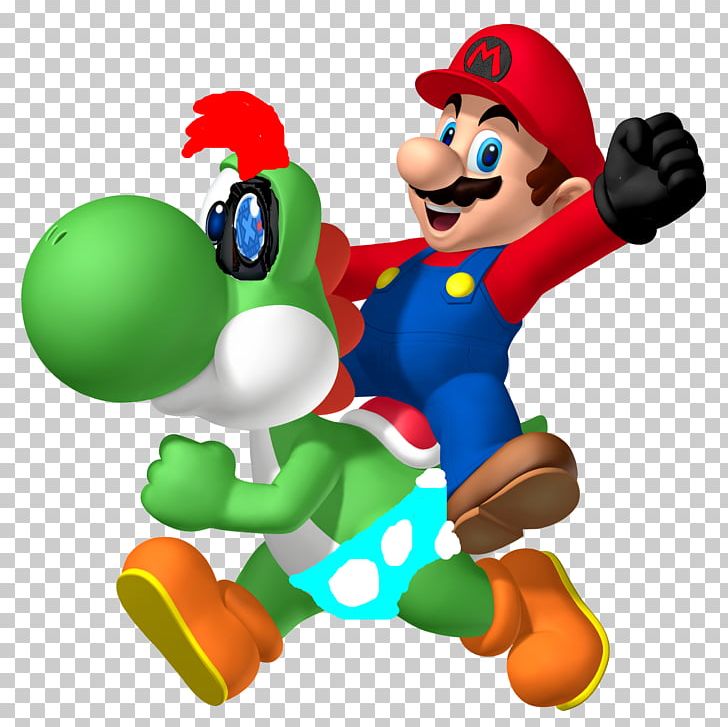 Mario & Yoshi Super Mario Bros. Super Mario World PNG, Clipart, Cartoon, Computer Wallpaper, Fictional Character, Figurine, Hand Free PNG Download