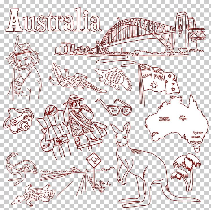 Australia Italy Euclidean PNG, Clipart, Coconut, Coconut Tree, Decorative Elements, Drawing, Elements Free PNG Download
