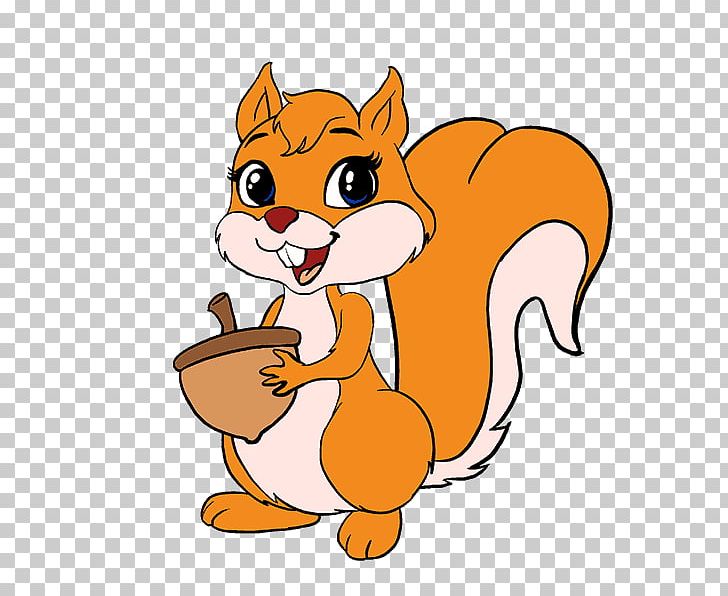 Squirrel Rodent Drawing Cartoon Line Art PNG, Clipart, Animal Figure, Animals, Art, Big Cats, Carnivoran Free PNG Download