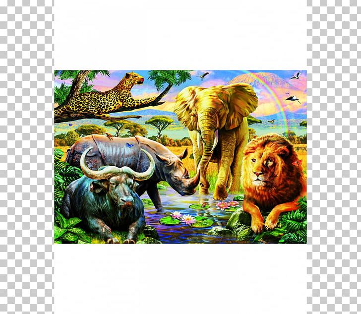 Jigsaw Puzzles Educa Borràs Big Five Game Ravensburger PNG, Clipart, Anne Stokes, Big Five Game, Dinosaur, Elephant, Elephants And Mammoths Free PNG Download