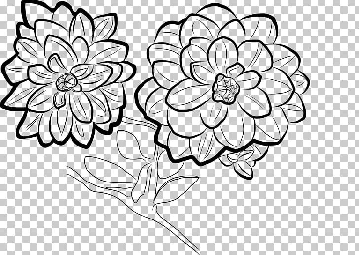 Visual Arts Drawing Flower Floral Design PNG, Clipart, Area, Art, Artwork, Black, Black And White Free PNG Download