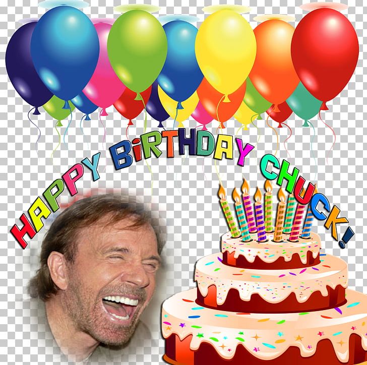 Chuck Norris Birthday Cake Balloon Walker PNG, Clipart, Baked Goods, Balloon, Birthday, Birthday Cake, Cake Free PNG Download