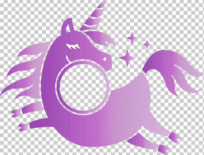 Violet Purple Animation Logo PNG, Clipart, Animation, Logo, Paint, Purple, Unicorn Frame Free PNG Download