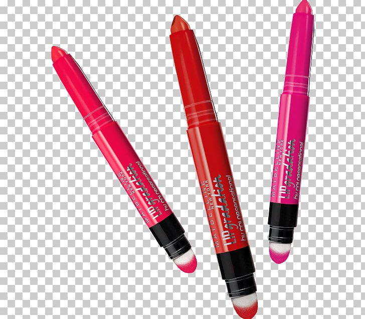 Lipstick Maybelline Color Gradient Ombré PNG, Clipart, Color, Color Gradient, Cosmetics, Eye Liner, Lip Free PNG Download