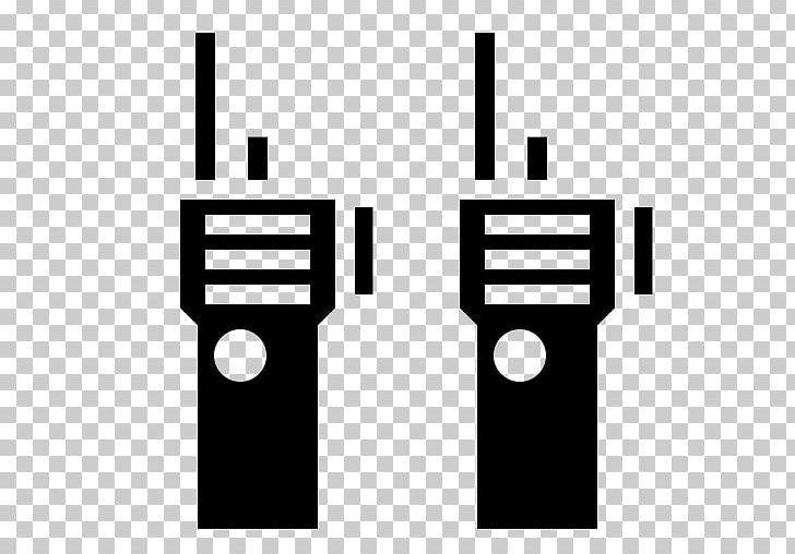 Walkie-talkie Computer Icons Radio Receiver PNG, Clipart, Black And White, Brand, Computer Icons, Electronics, Frequency Modulation Free PNG Download