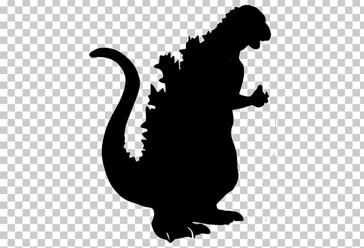 Godzilla Mothra Silhouette PNG, Clipart, Black And White, Clip Art, Decal, Dinosaur, Fauna Free PNG Download