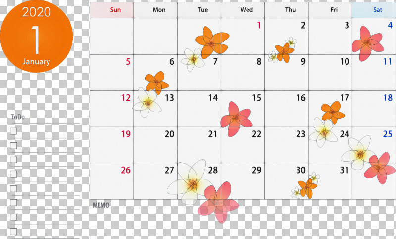 January 2020 Calendar January Calendar 2020 Calendar PNG, Clipart, 2020 Calendar, Floral Design, Games, January 2020 Calendar, January Calendar Free PNG Download