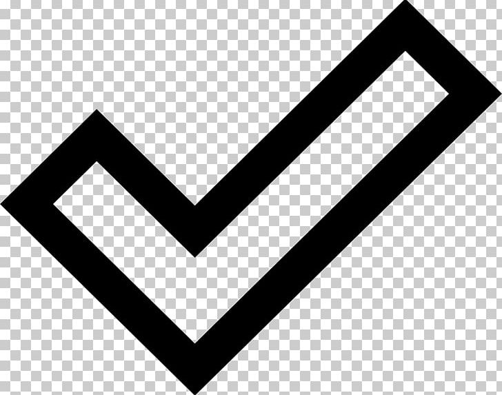 Check Mark Computer Icons Symbol PNG, Clipart, Angle, Area, Black, Black And White, Brand Free PNG Download