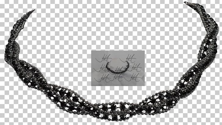 Necklace Choker Jewellery Bracelet Bead PNG, Clipart, Bead, Black And White, Body Jewellery, Body Jewelry, Bone Free PNG Download