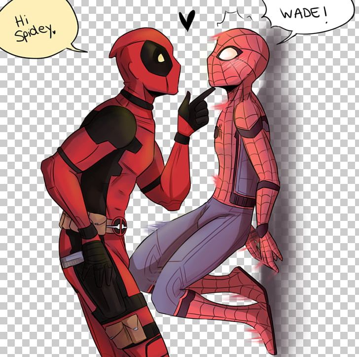 Spider Man Deadpool Comics Marvel Universe Superhero Png