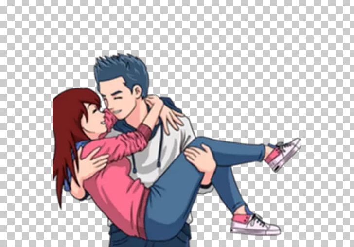Sticker Couple Love Soulmate Woman PNG, Clipart, Android, Anime, Arm, Boy, Cartoon Free PNG Download