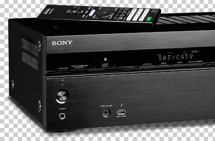 Radio Receiver AV Receiver Electronics Audio Signal Sony STR-DN860 PNG, Clipart, Amplifier, Audio Equipment, Audio Receiver, Audio Signal, Av Receiver Free PNG Download