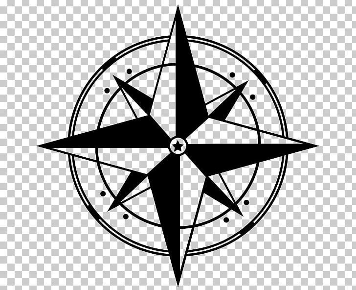 Compass Rose PNG, Clipart, Angle, Area, Black And White, Circle, Clip Art Free PNG Download