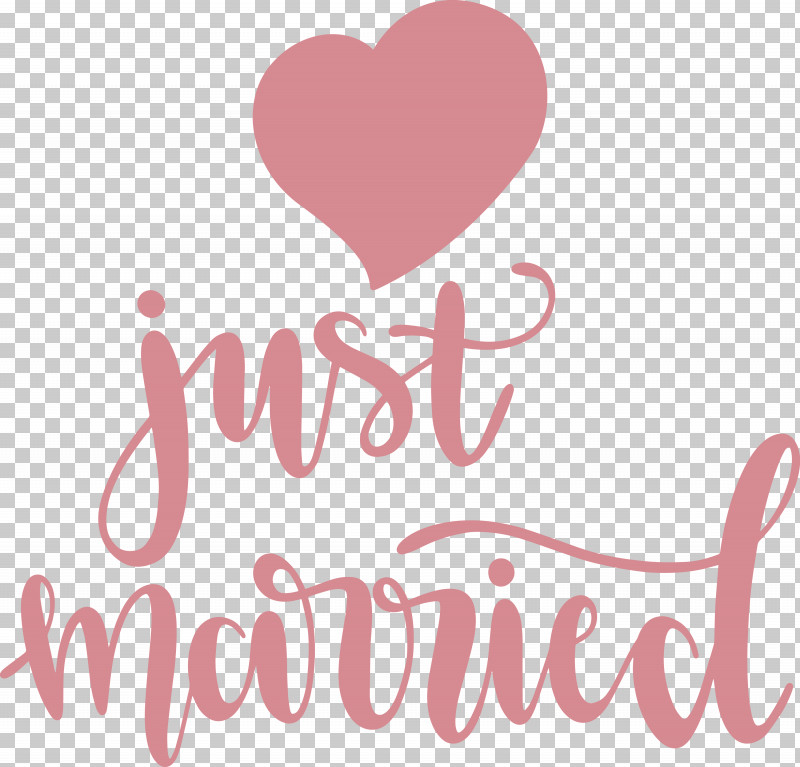 Just Married Wedding PNG, Clipart, Heart, Just Married, Logo, M095, Meter Free PNG Download