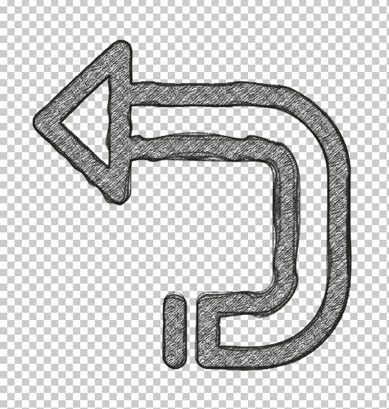 Undo Icon UI Icon PNG, Clipart, Angle, Black And White, Geometry, Line, Mathematics Free PNG Download