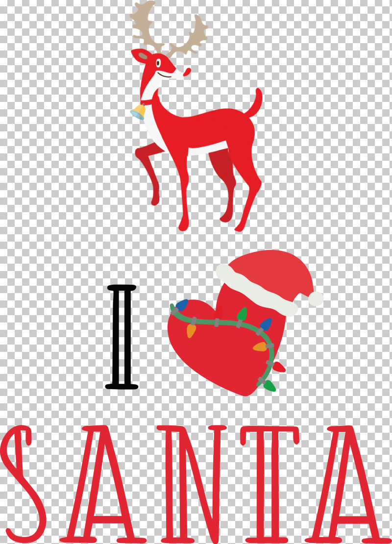 I Love Santa Santa Christmas PNG, Clipart, Black, Christmas, Clothing, Fine Arts, I Love Santa Free PNG Download