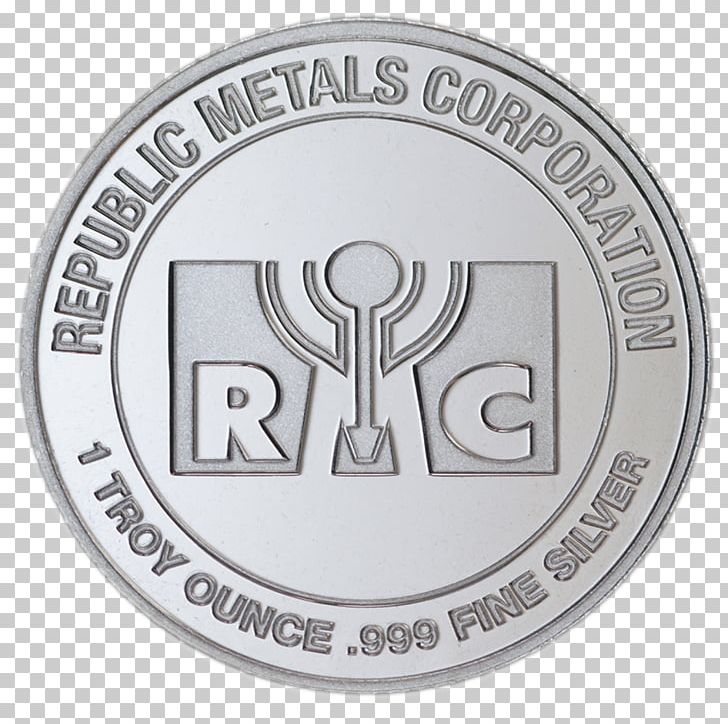 Republic Metals Corporation Bullion Precious Metal Silver PNG, Clipart, American Gold Eagle, Badge, Brand, Bullion, Coin Free PNG Download