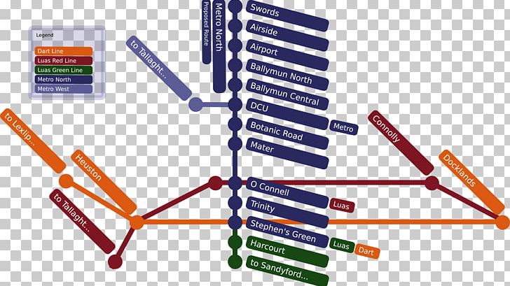 Dublin Metro Metro Place North PNG, Clipart, Angle, Diagram, Drawing, Dublin, Line Free PNG Download