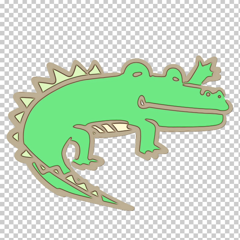 Crocodiles Green Cartoon PNG, Clipart, Cartoon, Crocodiles, Green, Paint, Watercolor Free PNG Download