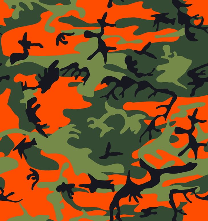 Military Camouflage Safety Orange PNG, Clipart, Art, Camouflage, Color, Food, Green Free PNG Download