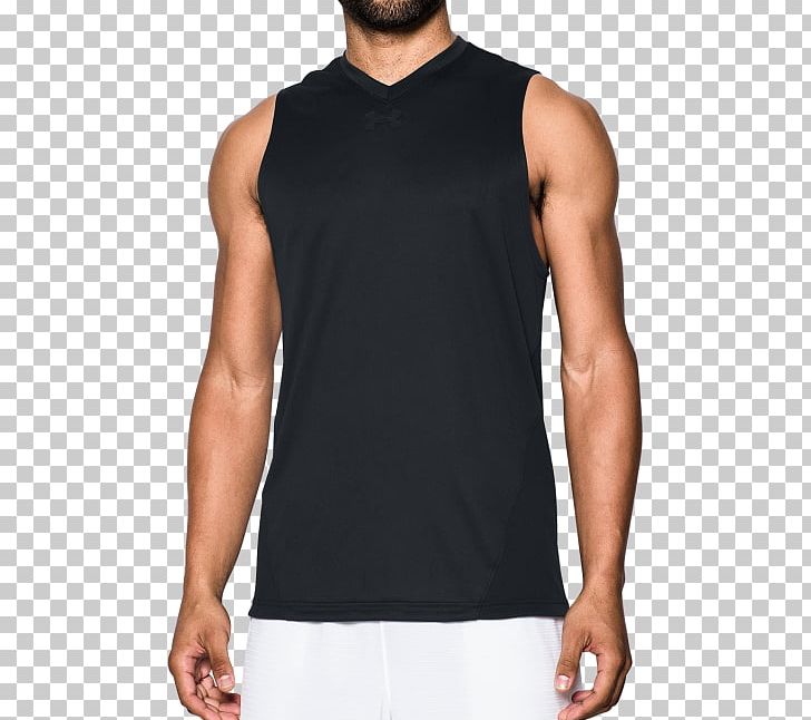 T-shirt Under Armour Gilets Bra Sleeveless Shirt PNG, Clipart, Armor, Basque, Black, Bodysuit, Bra Free PNG Download