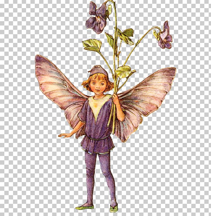 Flower Fairies Of The Spring Fairy Violet PNG, Clipart, Art, Cicely Mary Barker, Color, Costume Design, Craft Free PNG Download
