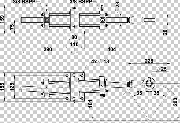 Hydraulic Cylinder Hydraulics Engineering Pneumatic Cylinder PNG, Clipart, Angle, Automatic Transmission, Auto Part, Black And White, Cylinder Free PNG Download