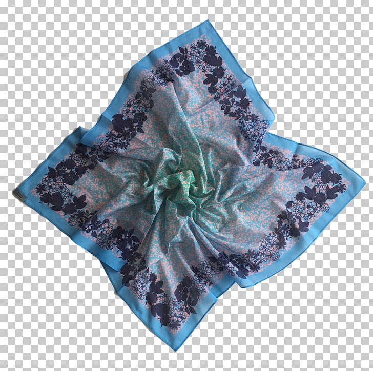 Silk Scarf Foulard Blue Modaali PNG, Clipart, Aqua, Blue, Blue Berries, Cotton, Foulard Free PNG Download