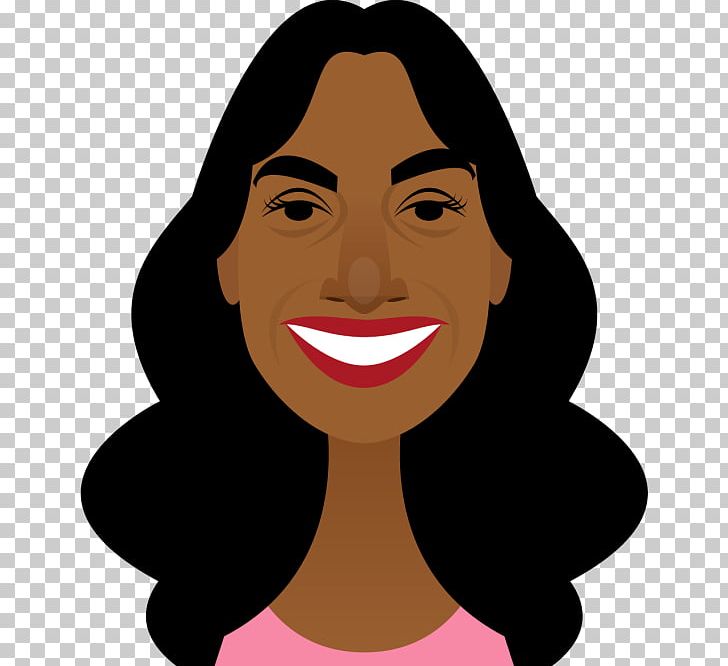 Vauhini Vara Journalist Female Silicon Valley Face PNG, Clipart, Beauty, Black Hair, Brown Hair, Cartoon, Cheek Free PNG Download